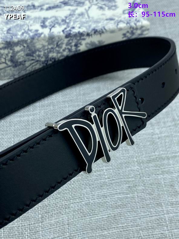 Dior belt 30mmX95-115cm 8L10